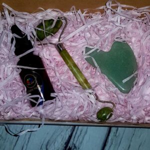 Face Set - Gua Sha, face Oil & Jade roller